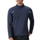 thumbnail image 2 of pstuiky camisa de manga larga para hombre, Camiseta deportiva de manga larga para hombre, color liso, con cuello alto y media cremallera, ideal para fitness y tiempo libre xxxl, 2 of 9