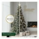 thumbnail image 3 of Árbol Navidad Nevado Esquimal Luces Led Piñas + Bayas Chedrón + Estrella 2.50m, 3 of 6