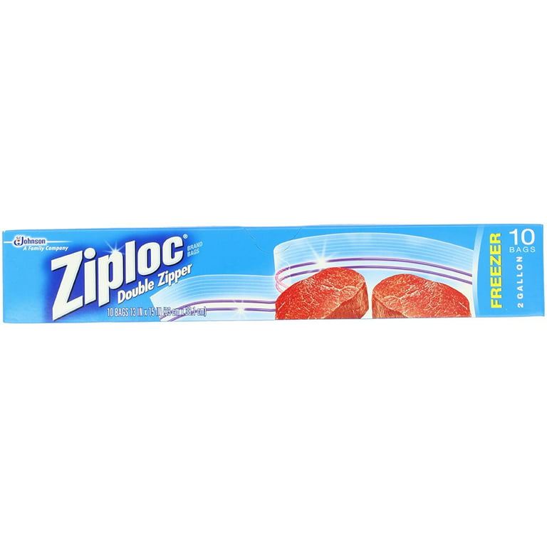 Ziploc® 2 Gallon Freezer Bags, 10 ct / 2 gal - Fry's Food Stores