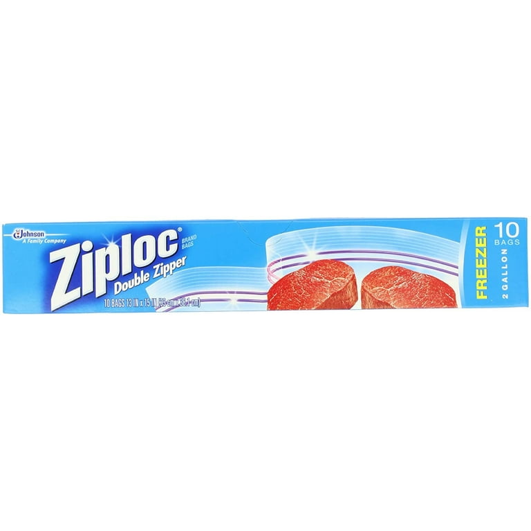 Ziploc® 2 Gallon Freezer Bags, 10 ct / 2 gal - Kroger