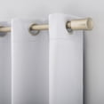 thumbnail image 2 of Sun Zero Riley Kids Bedroom Blackout Grommet Curtain Panel In White, 40" X 63", 2 of 9