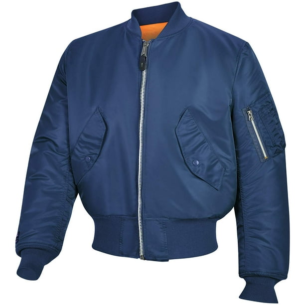 Valley Apparel Valley Apparel Men S Military Manufacturer Ma 1 Bomber Jacket Made In The Usa Walmart Com Walmart Com