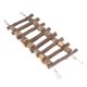 thumbnail image 2 of Escalera de escalada para mascotas, puente con escaleras de madera Flexible y duradero para rechinar los dientes, respetuoso con el medio ambiente, para loros y Chinchillas, 2 of 8