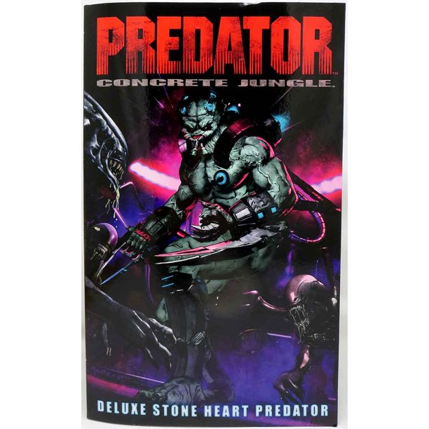 Action Figure Predator: Concrete Jungle Ultimate Deluxe Stone Heart F 634482515891