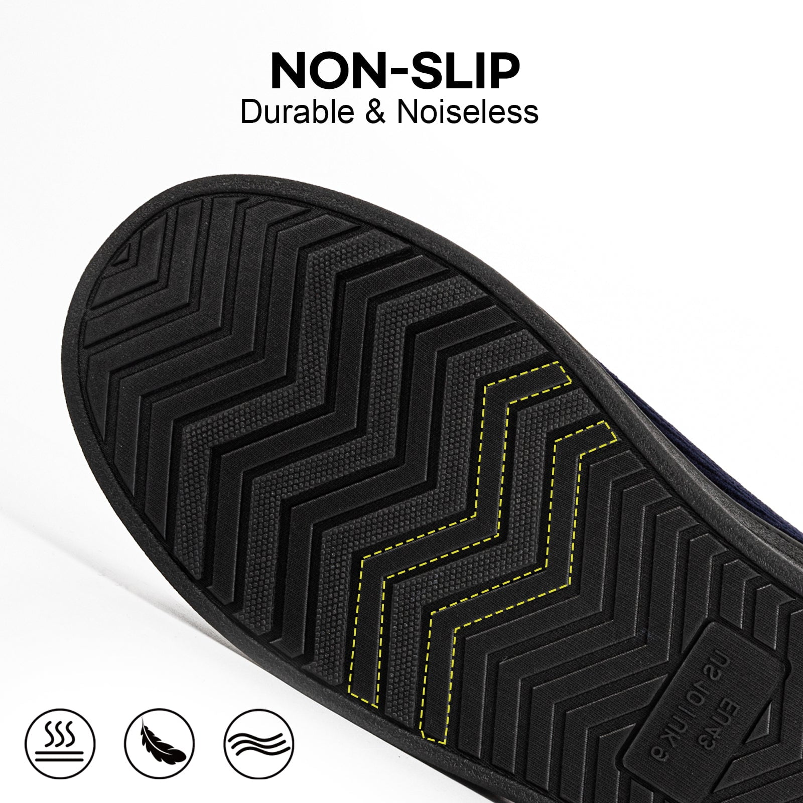 LongBay Men's Adjustable Diabetic Slippers Memory Foam Arthritis Edema Swollen House Shoes