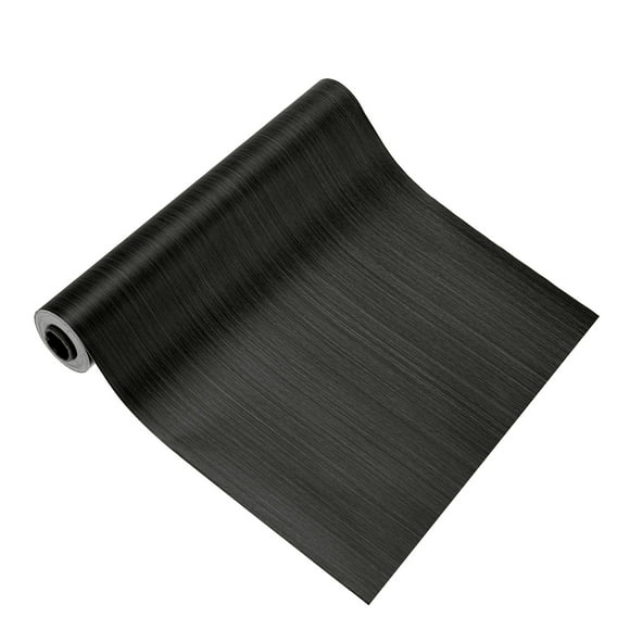Uxcell Wood Grain Tape Self-Adhesive Wood Texture Repair Tape Wooden Effect Patch Black Wood Grain 12" x 32 ft