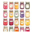 thumbnail image 6 of Yayeee Magnetic Dishwasher Cover for The Front Decoration Home Kitchen Machine Sticker Protector, Colorful Jam Jars, 6 of 6