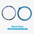 thumbnail image 2 of Anillo de parachoques de la cubierta de la caja del bisel de acero inoxidable (para Garmin Fenix ​​7S azul) WDOplteas Para estrenar, 2 of 8