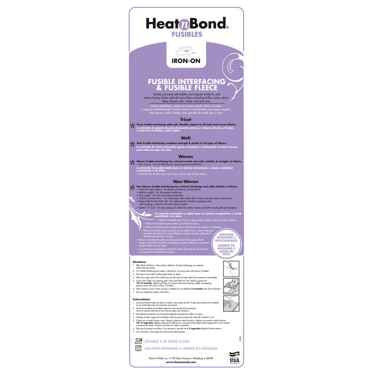Heat N Bond Weft Fusible Medium Weight 20in - Q2467 - 000943924678