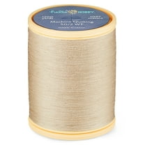 Hello Hobby Almond Buff Brown 100% Pima Cotton Quilting Thread, 50/2 WT, 1200 Yards