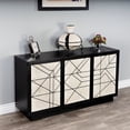 thumbnail image 2 of Butler Specialty Sideboard In Black And Cream Bone Inlay, 2 of 7