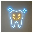 thumbnail image 1 of Letrero De Neón Con Sonrisa Dental, Luz LED Regulable, Alimentación USB, Ideal Para Decoración De Paredes En Consultorios Dentales Y Negocios 38cm, 1 of 3