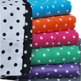 thumbnail image 3 of Superior  600 Thread Count Deep Pocket Polka Dot Cotton Blend Sheet Set, 3 of 5