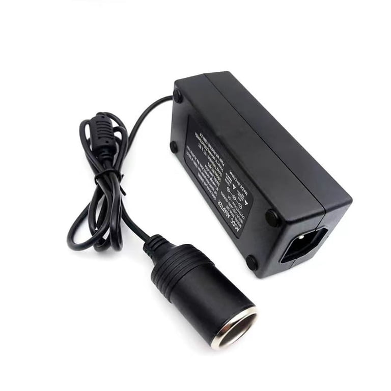 cigarette converter to outlet AC to DC Converter 110V to 12V 5A 60W Car Cigarette Lighter Adapter