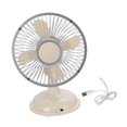 thumbnail image 1 of Mini ventiladores de escritorio, pequeños ventiladores de refrigeración, ligeros, de aire fresco, de funcionamiento silencioso, sin vibraciones. Beige, 1 of 9