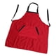 thumbnail image 1 of Delantal de Cocina de Cocina para Mujer, Hombre, Chef, Camarero, , , Peluquero rojo, 1 of 9