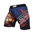 thumbnail image 1 of Asura Fightwear Men's Captain Heel Hook MMA Shorts Blue, 1 of 4