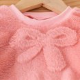 thumbnail image 6 of TOWED22 Toddler Baby Girl Clothes Fall Winter Outfits Infant Girl Sweatshirt Top Pants Set Toddler 2Pcs Clothes,Pink,12-18 M, 6 of 9