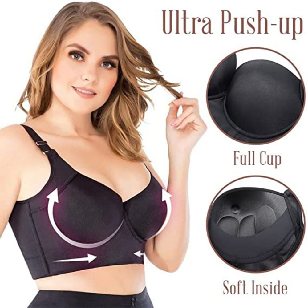 Gotyou Fashion Deep Cup Bra Hides Back Fat Diva New Look Bra with