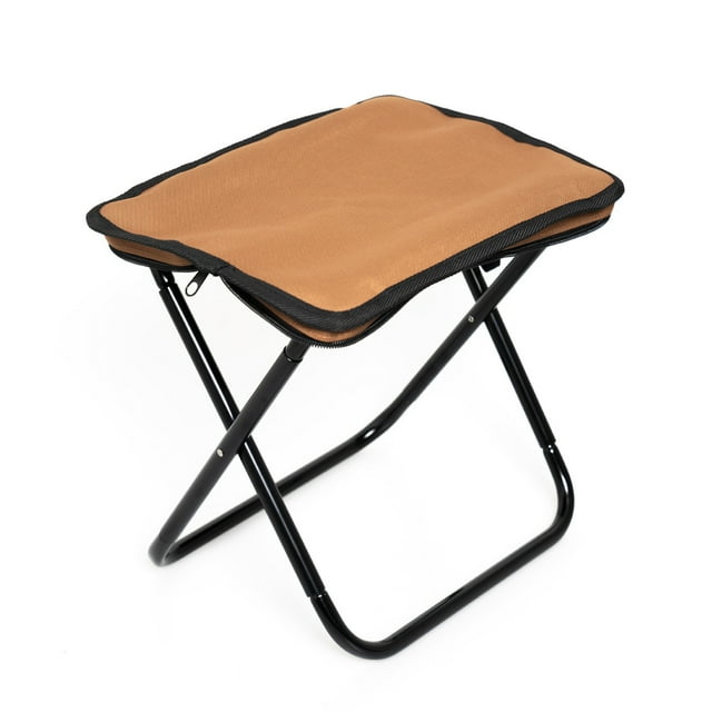 Portable Folding Camping Stool Zip Packed Stool Lightweight Collapsible Stool for Camping