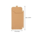 thumbnail image 3 of Shisuyan Envelop Box Kraft Paper Box Light Brown 20Pcs 9.1X4.7X0.04In, 3 of 8