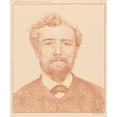 thumbnail image 2 of Ferdinand Hart Nibbrig 20x23 Black Ornate Framed Double Matted Museum Art Print Titled: Portrait of Pier Pander, 2 of 5