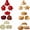 A+B+C, variant on Holiday Mini Hand Pie Molds Set, ABS Non-Stick Mini Pie Maker, Festive Baking Mold for Christmas Party Potluck Desserts
