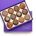 thumbnail image 2 of CRAVINGS BY ZOE Thank You Chocolate Cookies Gift Box Thank You Chocolate Covered Sandwich Cookies Gift Box Corporate Gifts for Boss Co-worker Employees Appreciation Gifts Teacher Nurse gift - 12 pc, 2 of 7
