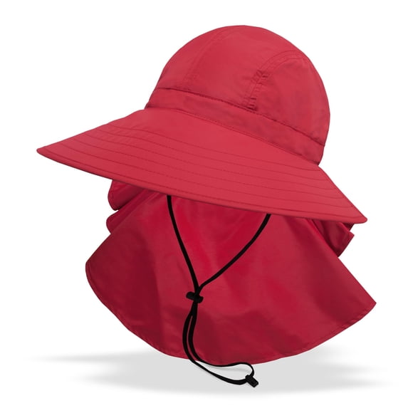 Sombrero Sunday Afternoons Sundancer Cardinal, Ala de 11,4 cm, Protección Solar UPF 50+