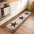 thumbnail image 2 of Runner Rug 2'x6', Texas Star Vintage Washable Non-Slip Hallway Runner Rugs, Bless Our Home Western Stars Country Bedside Rugs Floor Mats Carpet Runners for Kitchen Bathroom Laundry Room, 2 of 8