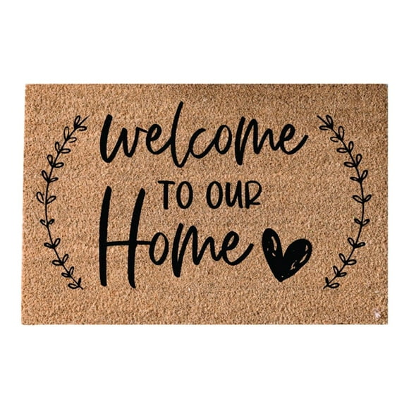 POINTERTECK door mats/outdoor welcome mats outdoor Coir Doormat 20”x 32”
