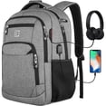 thumbnail image 1 of Mochilas para portátil con puerto de carga USB para hombre y mujer para el trabajo, escuela, universidad, mochila escolar para niños, adolescentes con compartimento para portátil y bolsa antirrobo,, 1 of 5