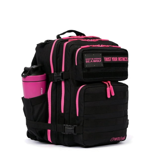 Mochila WolfPak 25L impermeable Oxford 1000D Poliéster Rosa
