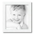 thumbnail image 2 of ArtToFrames 14" x 15" Contemporary White with Lip Picture Frame, 14x15 inch White Wood Poster Frame (WOM-2032), 2 of 7