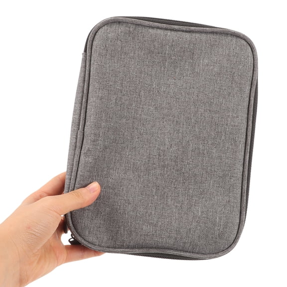 Large Capacity Knitting Needle Organizer Bag - Oxford Cloth Storage Pouch for Crochet Hooks, Wire Needles and More