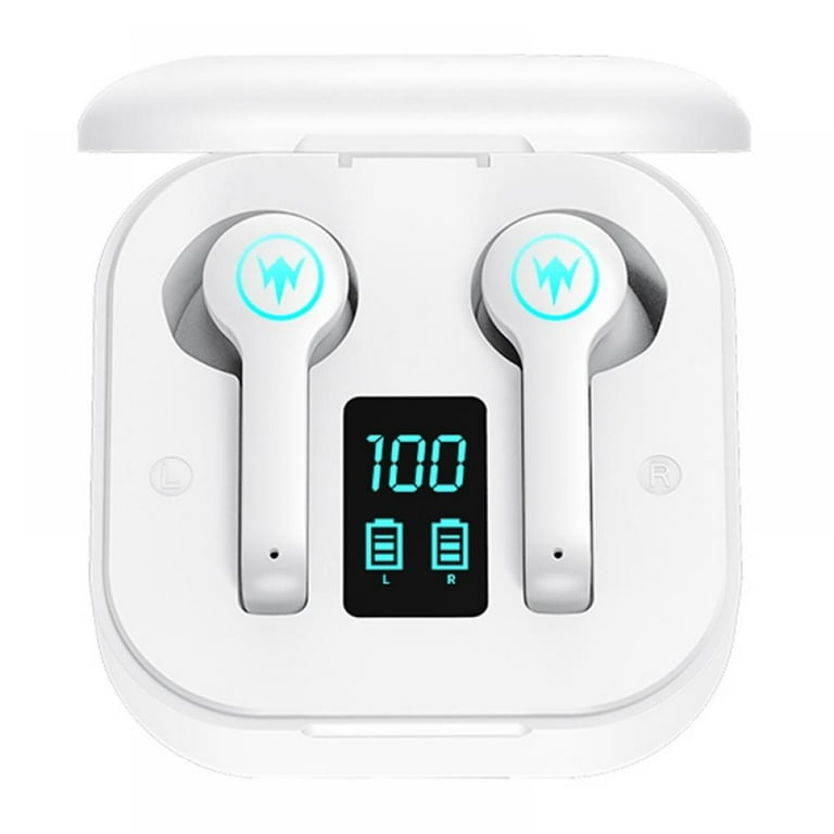 Tws bluetooth 5.0 earphones 2200mah charging box wireless headphone 9d stereo sports waterproof earbuds headsets with microphone hot sale
