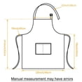 thumbnail image 6 of Giaone Kids Baker Uniform Costume Accessories Cooking Baking Painting Chef Hat Apron, 6 of 20