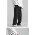 thumbnail image 4 of Pantalones de seda de hielo para hombre, nuevo estilo, holgados, drapeados, pierna recta, pantalones de chándal informales de pierna ancha, pantalones de moda para hombre, 4 of 5