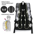 thumbnail image 3 of Mochila escolar y de viaje Rickyh estilo para hombres y mujeres mochila ligera con comp. para laptop (04) tinta, 3 of 3