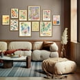thumbnail image 4 of 10 Pcs Vintage Eclectic Wall Art Prints, Trendy Maximalism Poster for Aesthetic, Abstract Eclectic Wall Decor Van Gogh William Morris Matisse Monet Maximalist Famous (Unframed), 4 of 6