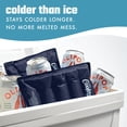 thumbnail image 2 of Packs de Hielo Extra Suaves XL Fit & Fresh Cool Coolers en Azul Marino, Paquete de 2, 2 of 7