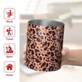 thumbnail image 5 of Leopard 12oz Stainless Steel Coffee Mug – Double-Wall Insulated Cup with Spill-Resistant Lid, 360° Full-Print Design, Keeps Drinks Hot & Cold for Home, Office, Travel,Thanksgiving,Christmas, 5 of 5