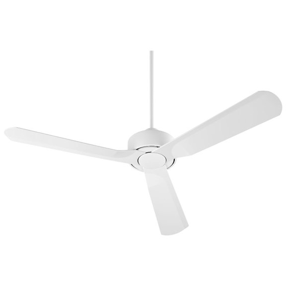 56 Inch 3 Blade Indoor Ceiling Fan-White Finish Oxygen Lighting 3-107-6