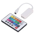 thumbnail image 1 of LED RGB Controller, Smart 4pin Multi System Compatible 2.4G Wireless LED Remote Controller  For RGB Light Strips For Panel Lights, 1 of 8