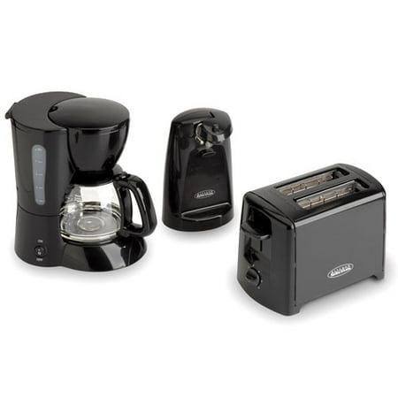 Kitchen Selectives 3-Piece Appliance Set, Black