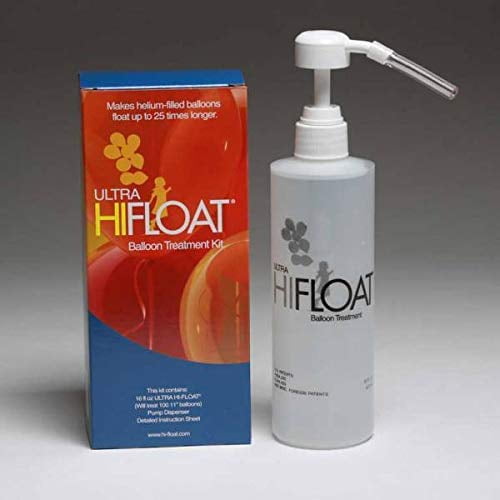 HI-FLOAT Company Ultra con tratamiento de globo con bomba, 16 oz ...
