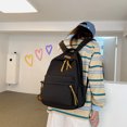 thumbnail image 1 of Bolsa Mochila escolar para hombre y mujer de viaje impermeable Color Ehuebsd sólido, 1 of 8