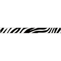 Dollar Adhesive Ribbon .375"X5'-Zebra