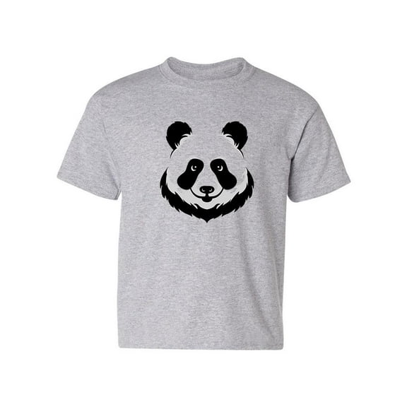 A Panda Face T-Shirt Juniors -Image by Shutterstock,  Large