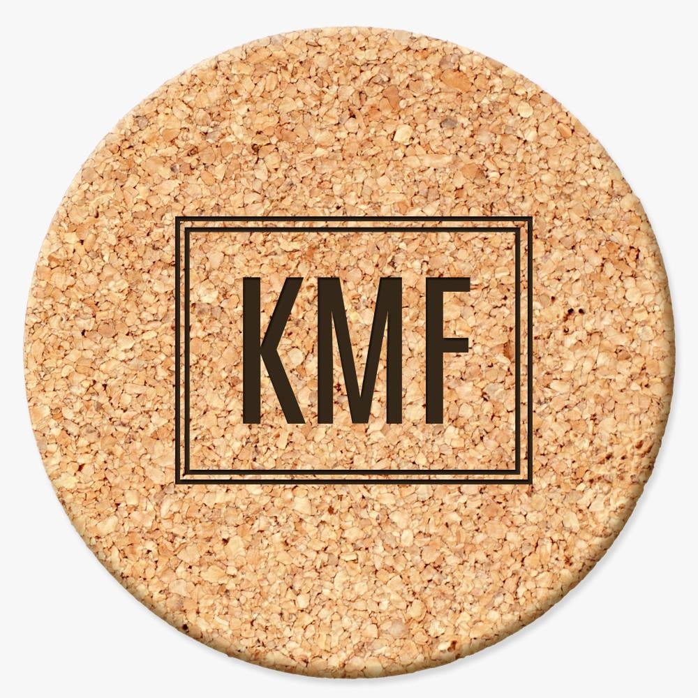 Personalized Cork Coasters Multiple Custom Designs Cork Coasters